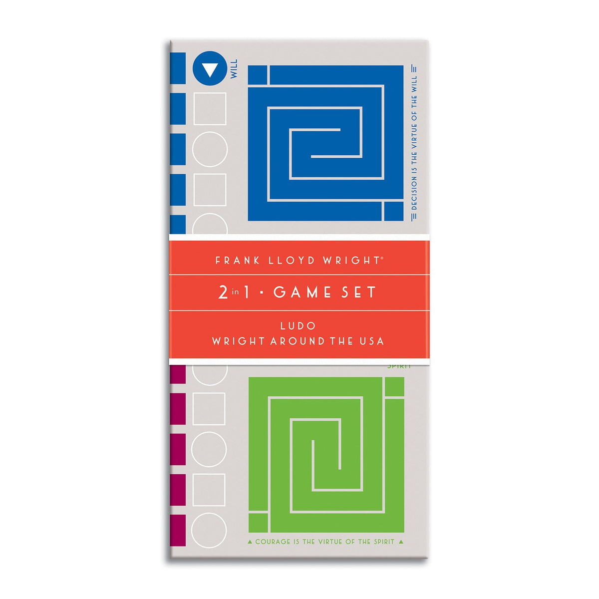 Frank Lloyd Wright 2-In-1 Game Set 2-in-1 Game Sets Frank Lloyd Wright Collection 