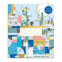 Frank Lloyd Wright City By The Sea 1000 Piece Foil Puzzle Foil Puzzles Frank Lloyd Wright Collection 