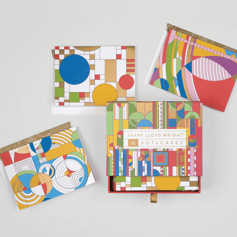 Frank Lloyd Wright Designs Greeting Assortment Greeting Cards Galison 
