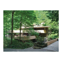 Frank Lloyd Wright Fallingwater 2-sided 500 Piece Puzzle 2-sided 500 Piece Puzzles Galison 
