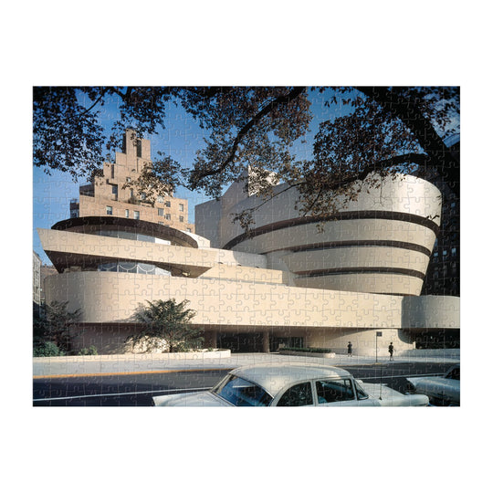 Frank Lloyd Wright Guggenheim Double Sided 500 Piece Puzzle Double Sided 500 Piece Puzzle Galison 