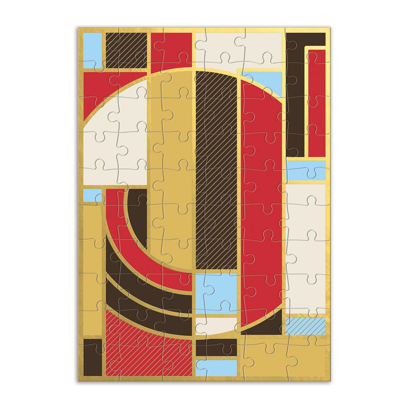Frank Lloyd Wright Hoffman Rug Greeting Card Puzzle Greeting Card Puzzles Frank Lloyd Wright Collection 