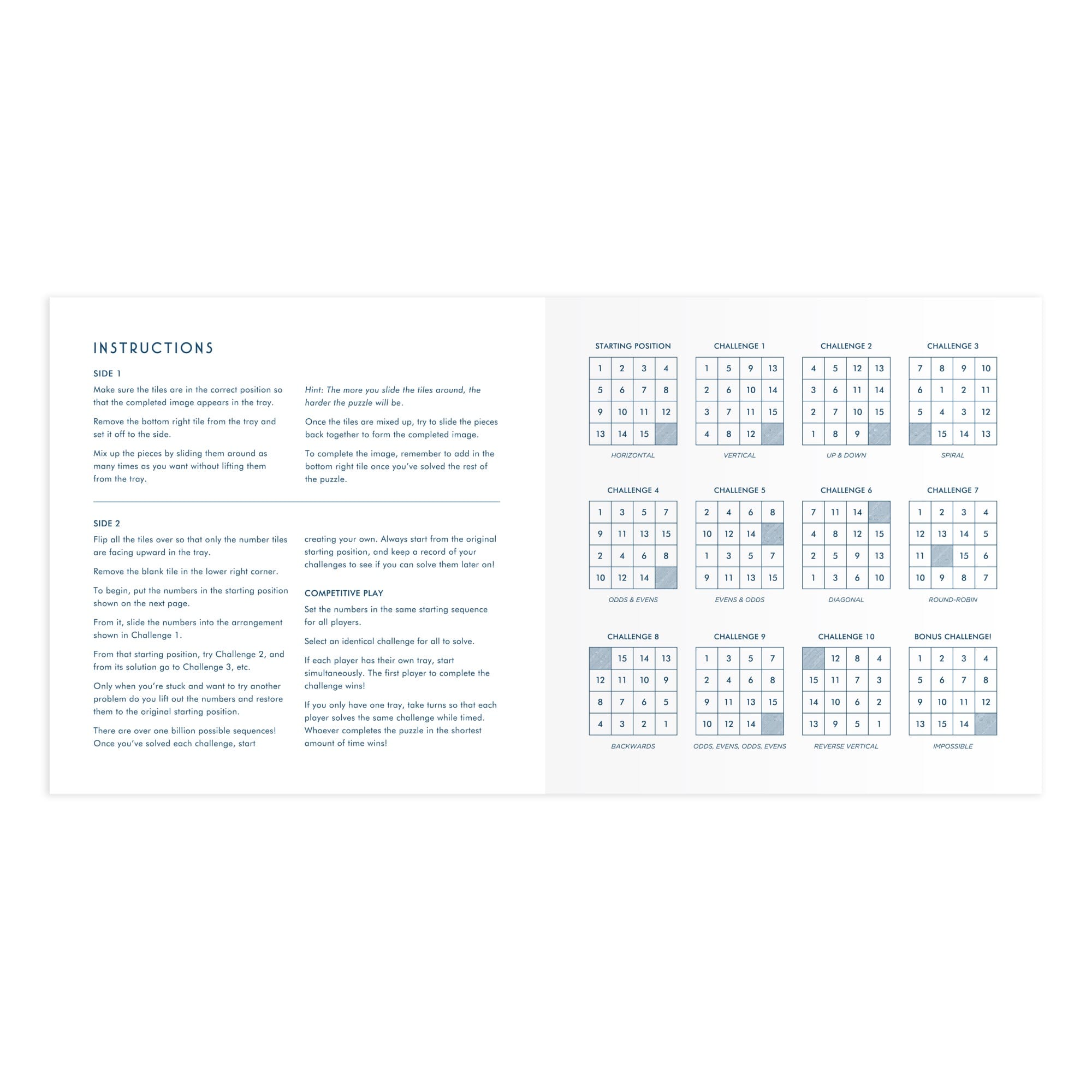 Frank Lloyd Wright Imperial Hotel 2-in-1 Sliding Wood Puzzle – Galison