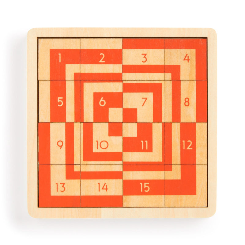 Frank Lloyd Wright Imperial Hotel 2-in-1 Sliding Wood Puzzle Sliding Wood Puzzle Frank Lloyd Wright Foundation 