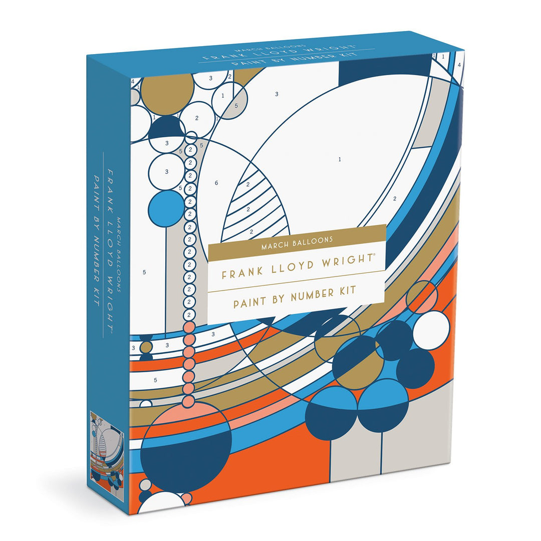 Frank Lloyd Wright March Balloons Paint By Number Kit Paint By Number Kits Frank Lloyd Wright 
