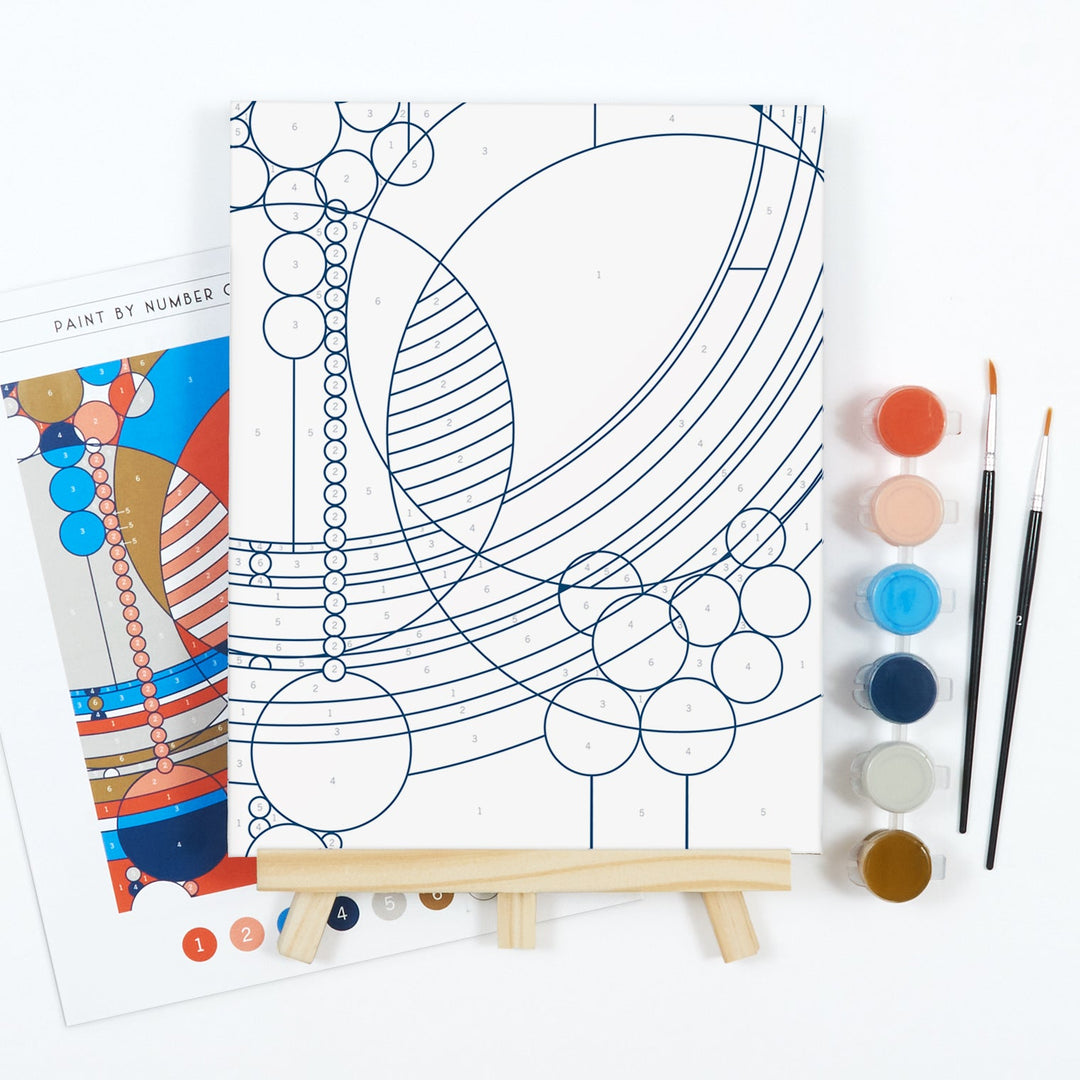 Frank Lloyd Wright March Balloons Paint By Number Kit Paint By Number Kits Frank Lloyd Wright 