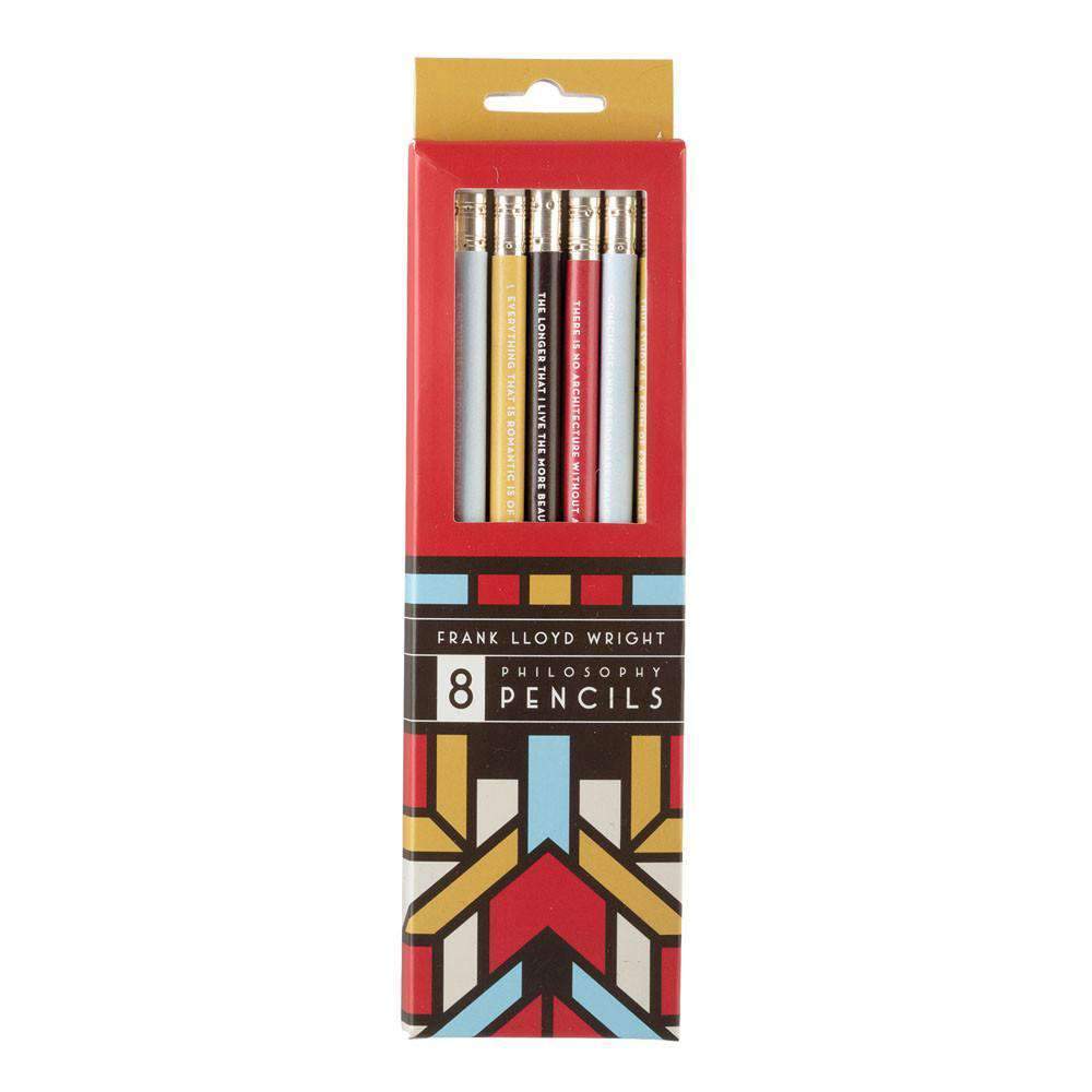 Frank Lloyd Wright Pencil Set Pens and Pencils Galison 