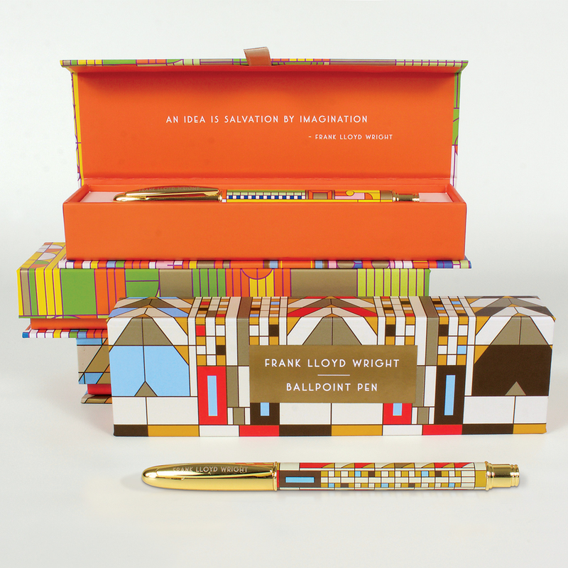 Frank Lloyd Wright Saguaro Forms & Cactus Flowers Boxed Pen Pens & Pencils Frank Lloyd Wright Collection 