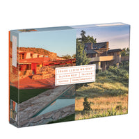 Frank Lloyd Wright Taliesin and Taliesin West 500 Piece Double-Sided Puzzle Double Sided 500 Piece Puzzle Frank Lloyd Wright Collection 