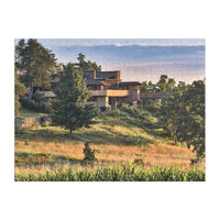 Frank Lloyd Wright Taliesin and Taliesin West 500 Piece Double-Sided Puzzle Double Sided 500 Piece Puzzle Frank Lloyd Wright Collection 