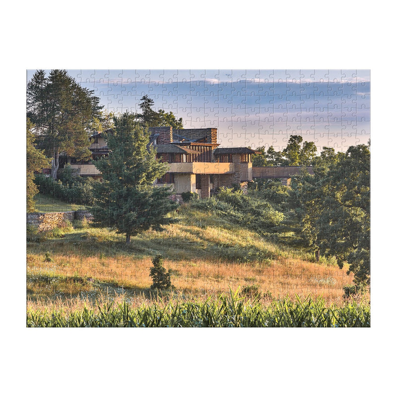 Frank Lloyd Wright Taliesin and Taliesin West 500 Piece Double-Sided Puzzle Double Sided 500 Piece Puzzle Frank Lloyd Wright Collection 