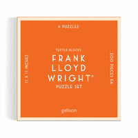 Frank Lloyd Wright Textile Blocks Set of 4 Puzzles Frank Lloyd Wright 