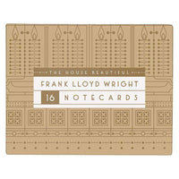 Frank Lloyd Wright The House Beautiful Greeting Assortment Greeting Cards Galison 