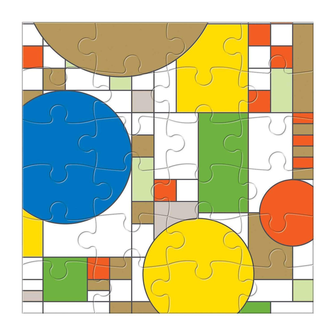 Frank Lloyd Wright Wooden Puzzle Set Wooden Puzzle Sets Galison 