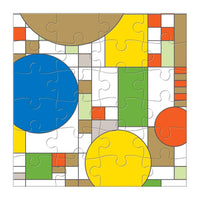 Frank Lloyd Wright Wooden Puzzle Set Wooden Puzzle Sets Galison 