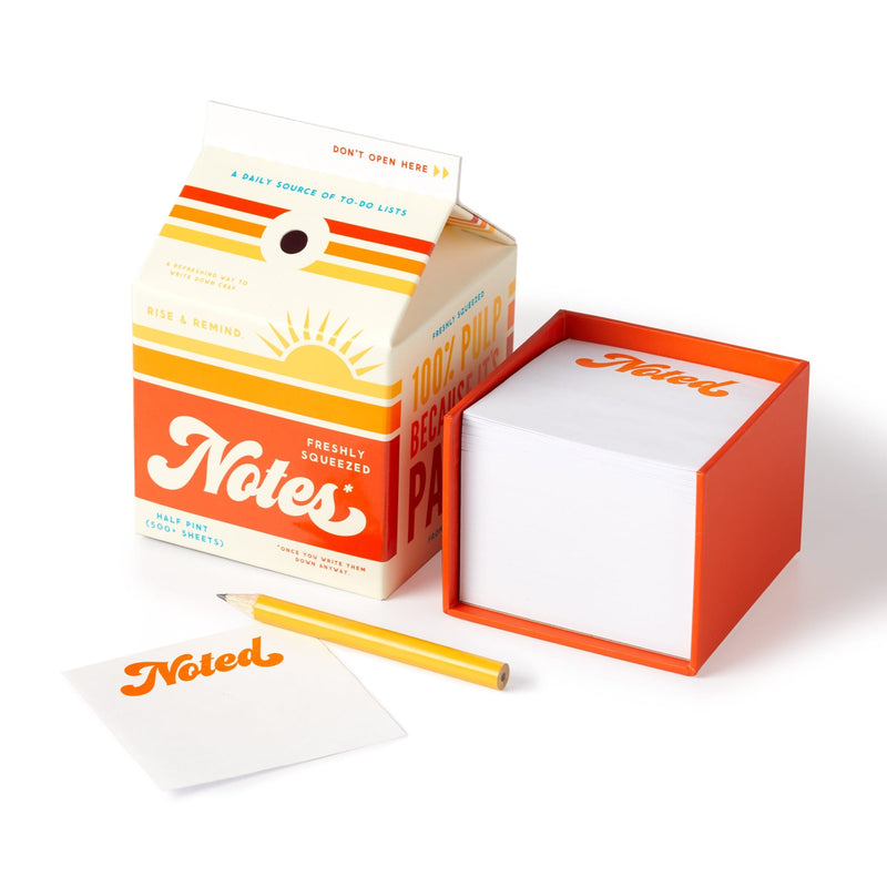 Freshly Squeezed Notes Sticky Notes Brass Monkey 