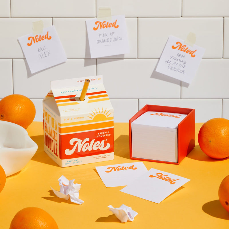 Freshly Squeezed Notes Sticky Notes Brass Monkey 