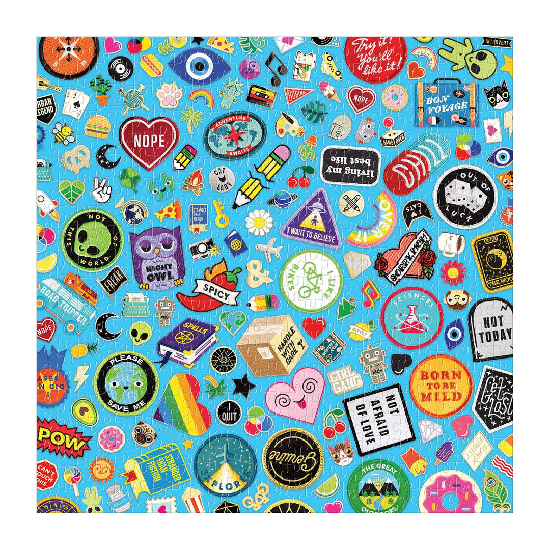 Fun Flair 500 Piece Puzzle 500 Piece Puzzles Galison 