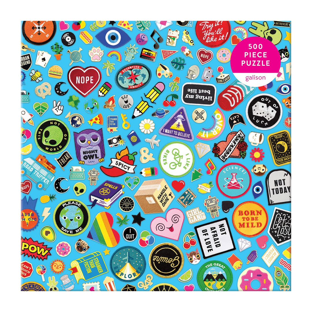 Fun Flair 500 Piece Puzzle 500 Piece Puzzles Galison 