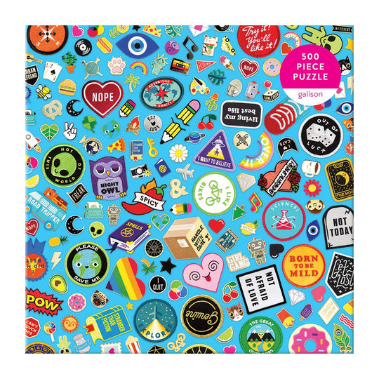 Fun Flair 500 Piece Puzzle 500 Piece Puzzles Galison 