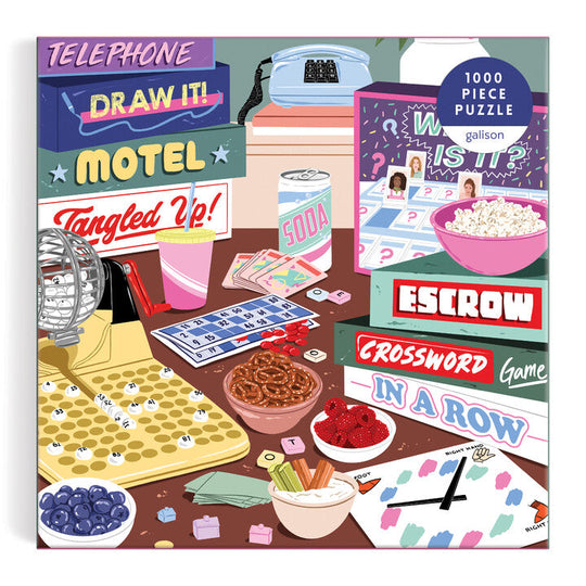 Game Night 1000 Piece Puzzle Puzzles Ana Hard 