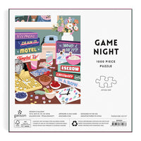 Game Night 1000 Piece Puzzle Puzzles Ana Hard 