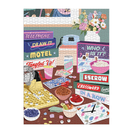 Game Night 1000 Piece Puzzle Puzzles Ana Hard 