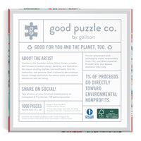 Good Puzzle Co. Santa's Wonderland 1000pc Puzzle 1000 Piece Puzzles Galison 