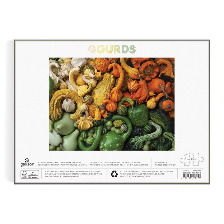 Gourds 1000 Piece Puzzle Puzzles Julie Seabrook Ream 