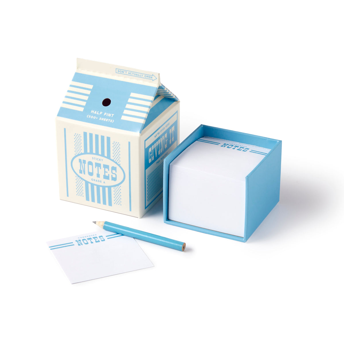 Grade A Notes Milk Carton Note Set Brass Monkey 