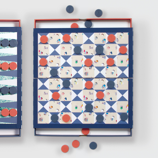 Gray Malin 2-In-1 Game Set Board Games Gray Malin Collection 