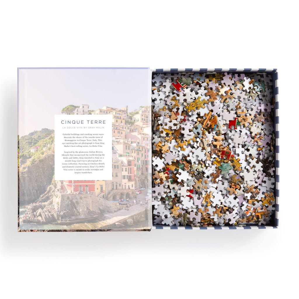 Gray Malin Cinque Terre 1000 Piece Book Puzzle – Galison