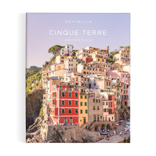 Gray Malin Cinque Terre 1000 Piece Book Puzzle 1000 Piece Puzzles Gray Malin 