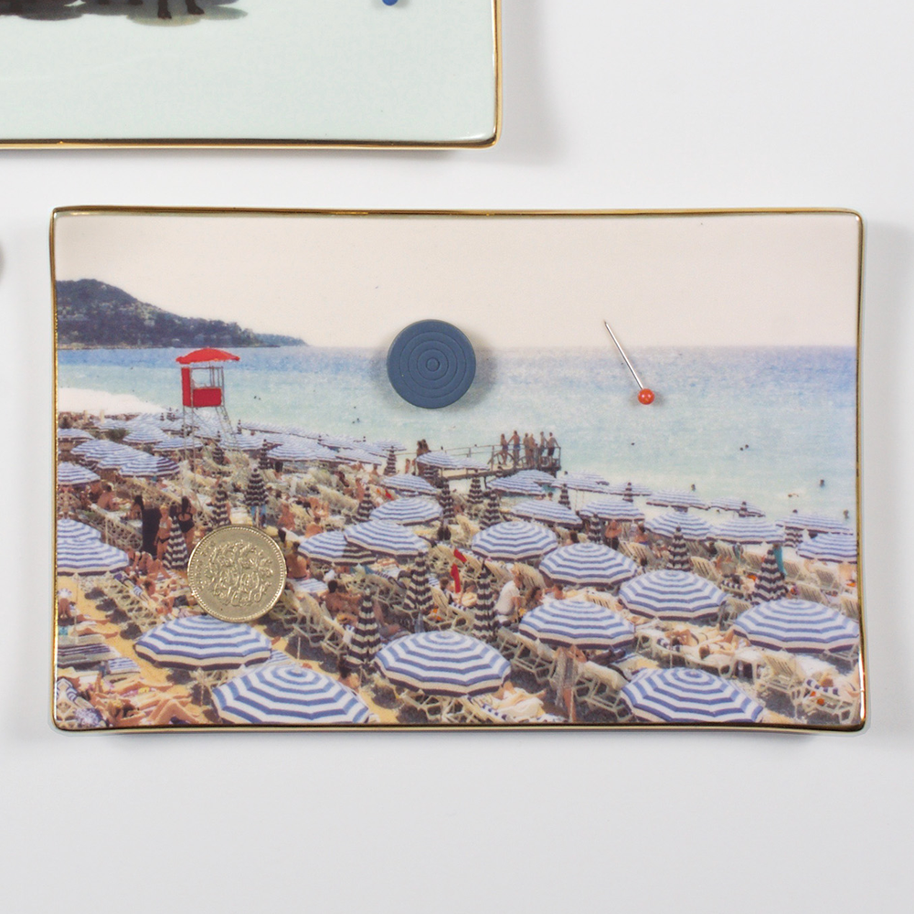 Gray Malin French Riviera Porcelain Tray - Thumbnail 2