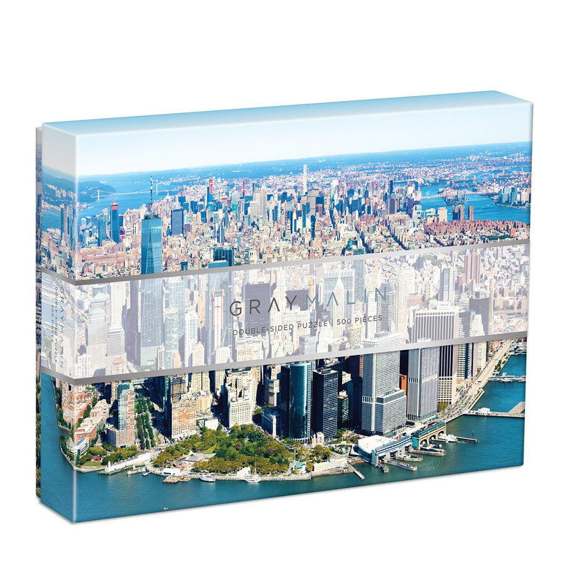 Gray Malin New York City 500 Piece Double Sided Puzzle Double Sided 500 Piece Puzzle Gray Malin Collection 