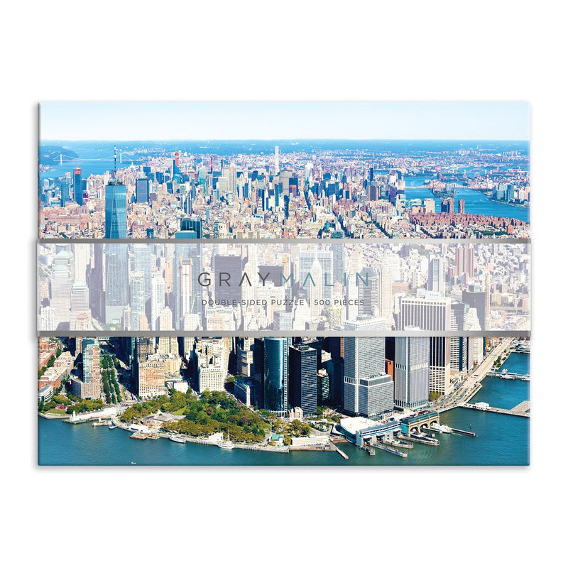 Gray Malin New York City 500 Piece Double Sided Puzzle Double Sided 500 Piece Puzzle Gray Malin Collection 