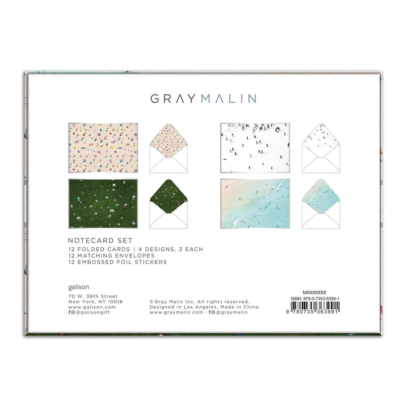 Gray Malin Notecard Set Greeting Cards Gray Malin Collection 