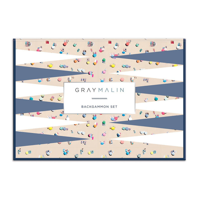 Gray Malin The Beach Backgammon Backgammon Sets Galison 