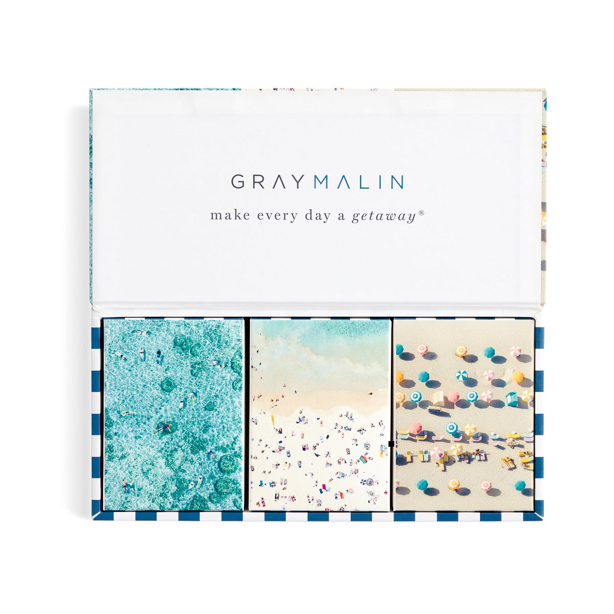 Gray Malin The Beachside 3-In-1 Puzzle Set Puzzles Gray Malin 