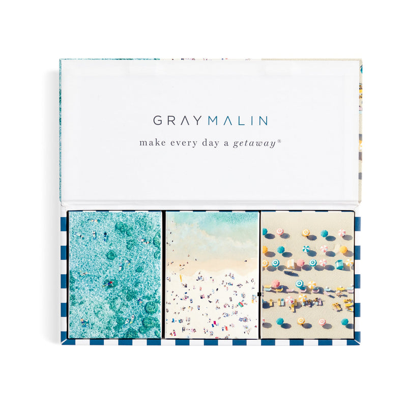 Gray Malin The Beachside 3-In-1 Puzzle Set Puzzles Gray Malin 