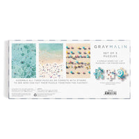 Gray Malin The Beachside 3-In-1 Puzzle Set Puzzles Gray Malin 
