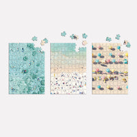 Gray Malin The Beachside 3-In-1 Puzzle Set Puzzles Gray Malin 