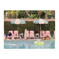 Gray Malin The Dogs at the Beverly Hills Hotel 500 Piece Double-Sided Puzzle Jigsaw Puzzles gray malin 