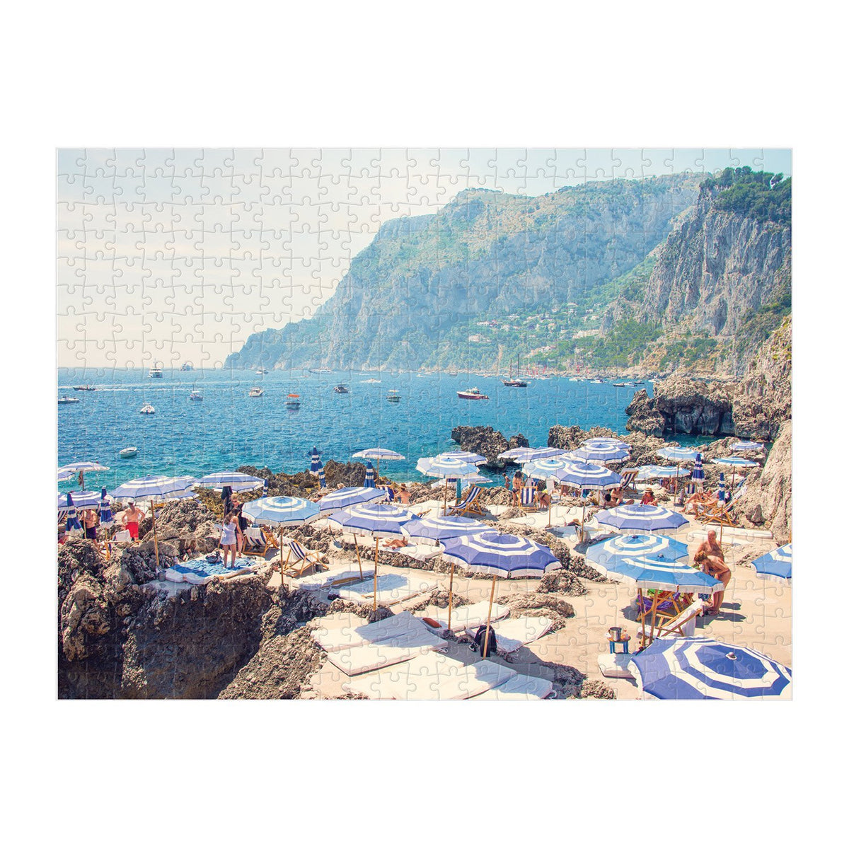 Puzzle Puzzle recto-verso: Gris Mali: Italie, 500 pieces