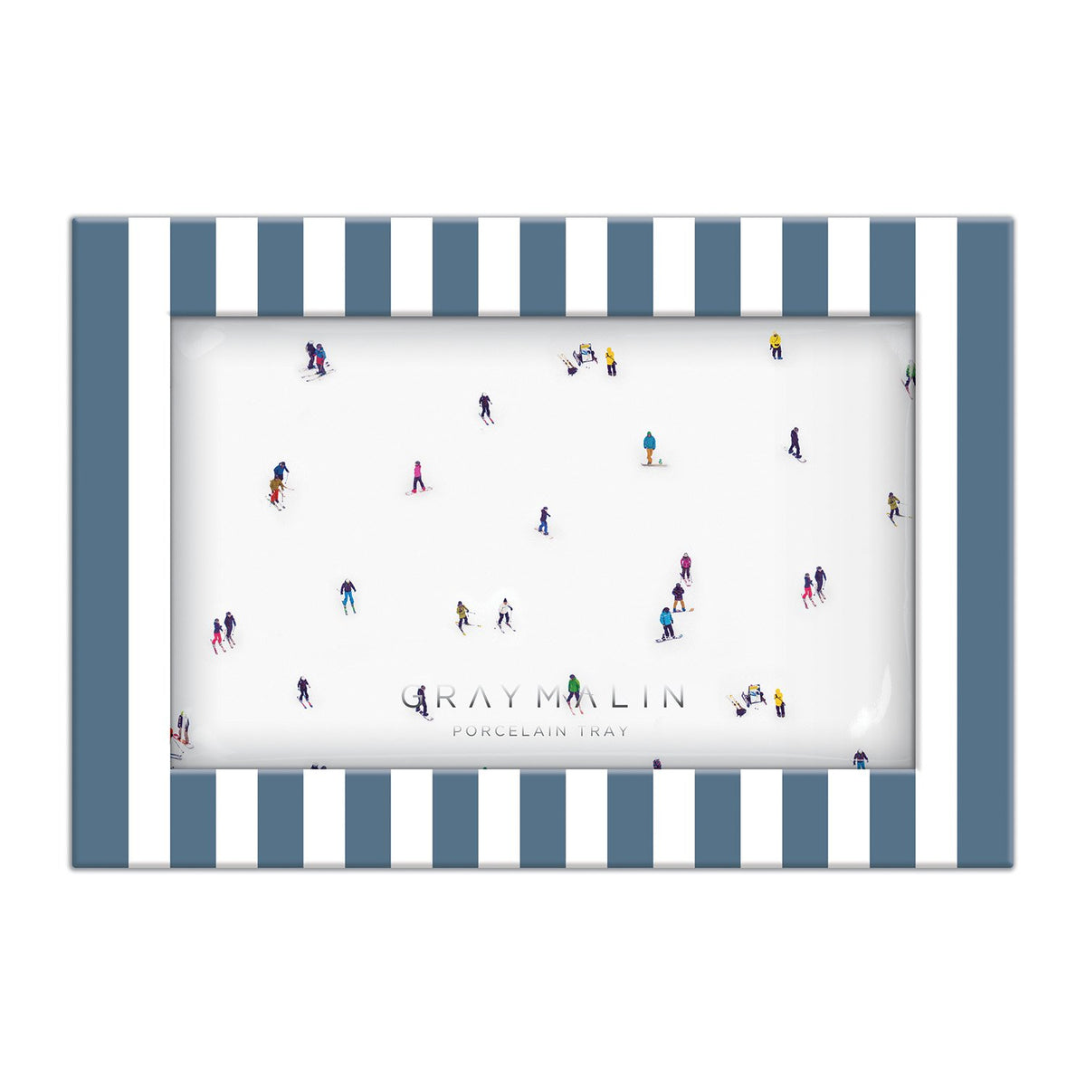 Gray Malin The Skiers Porcelain Tray Porcelain Trays Galison 