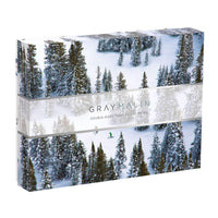 Gray Malin The Snow Two-sided Puzzle 2-sided 500 Piece Puzzles Galison 