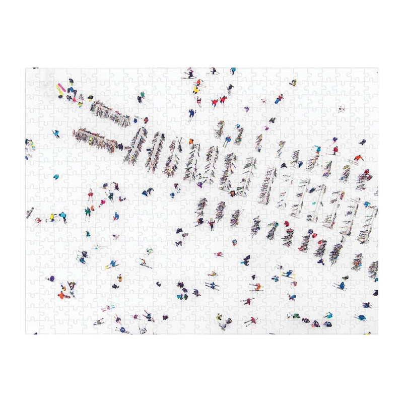 Gray Malin The Snow Two-sided Puzzle 2-sided 500 Piece Puzzles Galison 