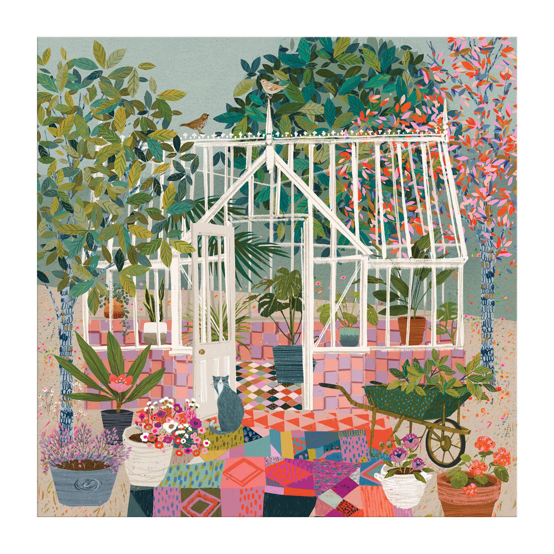 Greenhouse Gardens 500 Piece Jigsaw Puzzle 500 Piece Puzzles Galison 