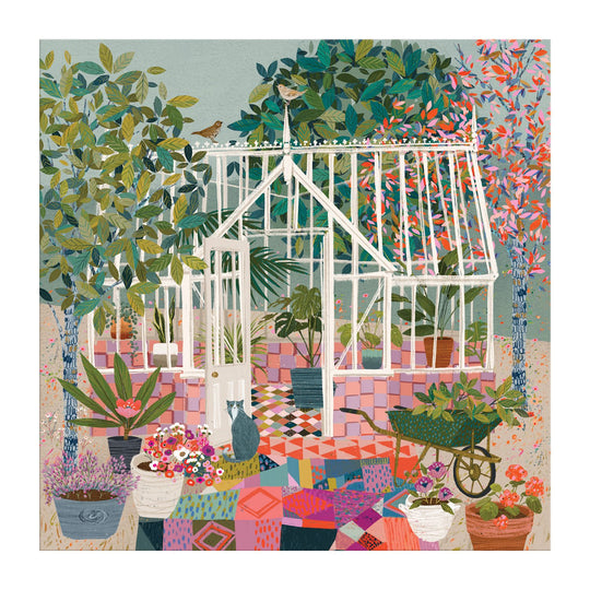 Greenhouse Gardens 500 Piece Jigsaw Puzzle 500 Piece Puzzles Galison 