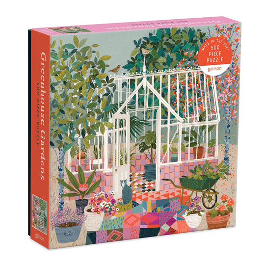 Greenhouse Gardens 500 Piece Puzzle 500 Piece Puzzles Galison 